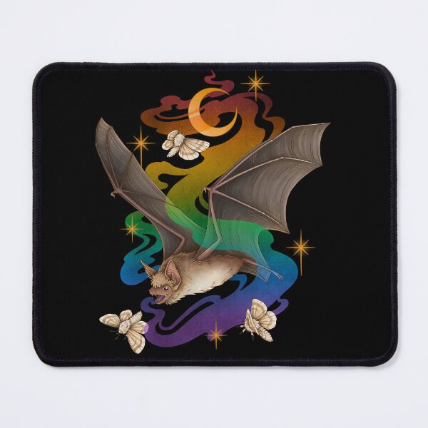 Item preview, Rainbow Pride LGBTQ Queer Goblincore Bat Furry Therian designed and sold by Veymoth.