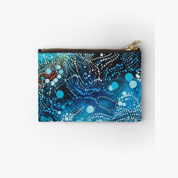 Item preview, Aboriginal Inspired Dot Art - Abstract Water designed and sold by GrinGalore.