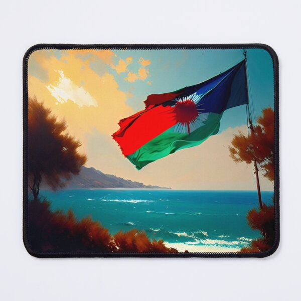 Item preview, Flag and beach landscape designed and sold by RAISC.