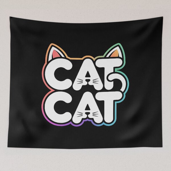 Item preview, CatCAT Logo – Cat in the Letters designed and sold by 404wearpl.