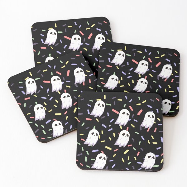 Item preview, Cute Ghost with colorful sprinkles sweet Halloween  designed and sold by MegiSmile.