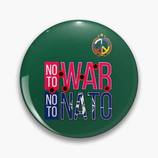 Item preview, NO TO WAR NO TO NATO WORLD MARCH FOR PEACE 2023 designed and sold by BroadnaxUS.