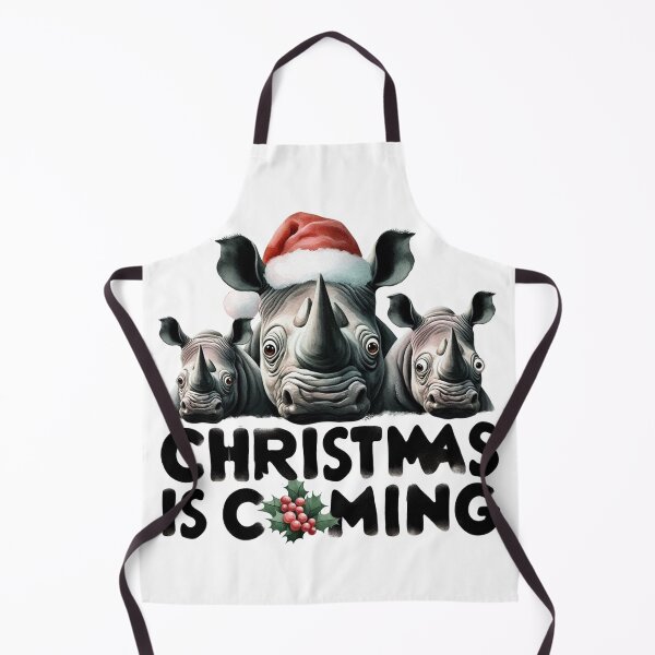 Item preview, Rhino Christmas designed and sold by erkinmaddison.