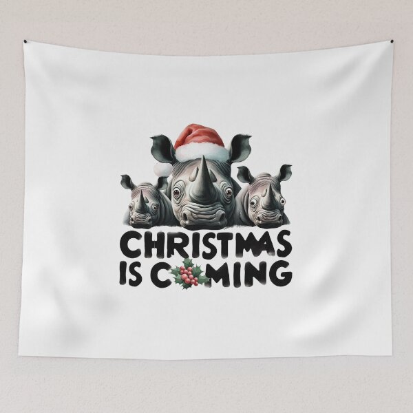 Item preview, Rhino Christmas designed and sold by erkinmaddison.