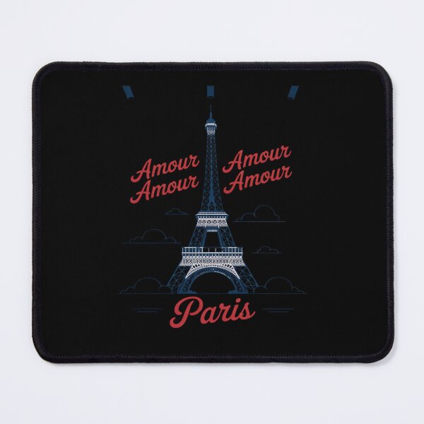 Item preview, Amour Amour Amour Paris Eiffel Tower Lovers designed and sold by Idarmotar.