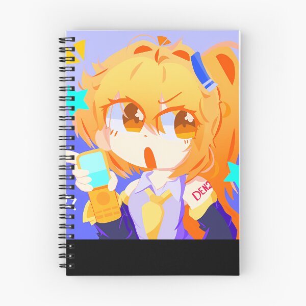 Item preview, Akita Neru  Kawaii Yellow Digital Art designed and sold by Rackaam777Art.