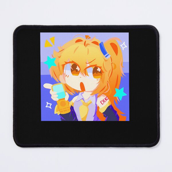 Item preview, Akita Neru  Kawaii Yellow Digital Art designed and sold by Rackaam777Art.