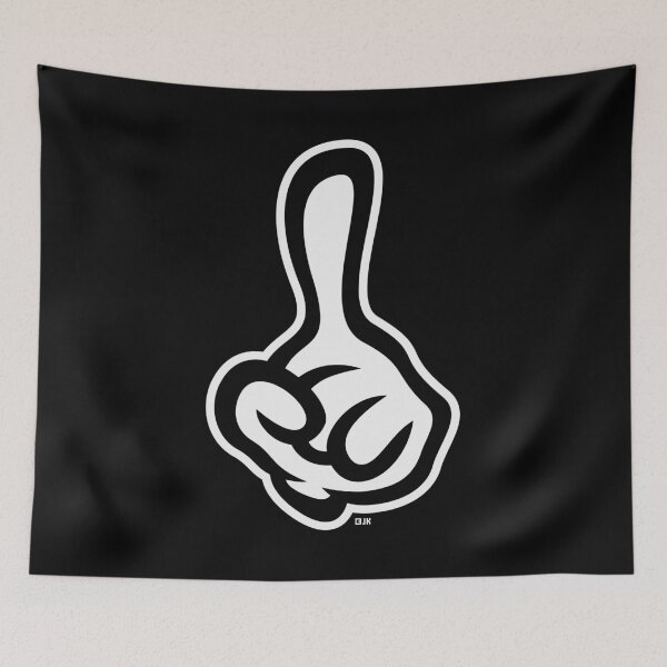 Item preview, Raised Index Finger (Left Forefinger / Hand Sign / NEG 2C) designed and sold by MrFaulbaum.