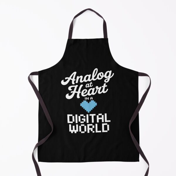 Artikelvorschau, Analog at Heart in a Digital World Cursive entworfen und verkauft von Idarmotar.