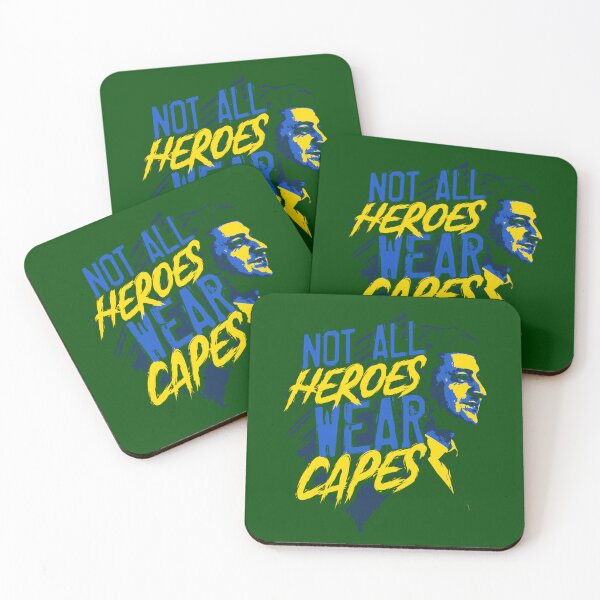 Item preview, Not All Heroes Wear Capes Ukraine designed and sold by BroadnaxUS.