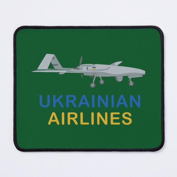 Item preview, Bayraktar TB2 Turkish Drone with Ukrainian Flag designed and sold by BroadnaxUS.