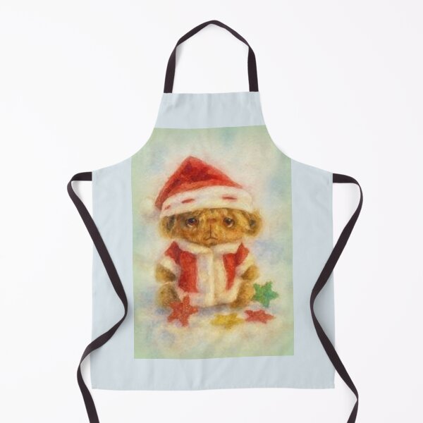Item preview, Happy Christmas!, watercolour image from Teddy Bear Orphans designed and sold by Teddy Bear Orphans .