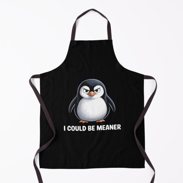 Item preview, Angry Penguin I Could Be Meaner Funny designed and sold by Idarmotar.