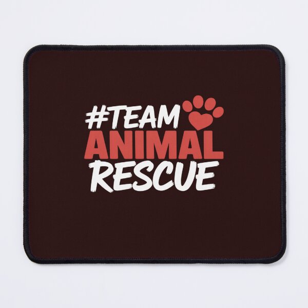 Item preview, Animal Rights Activists TEAM ANIMAL RESCUE Funny Rescuer designed and sold by Idarmotar.