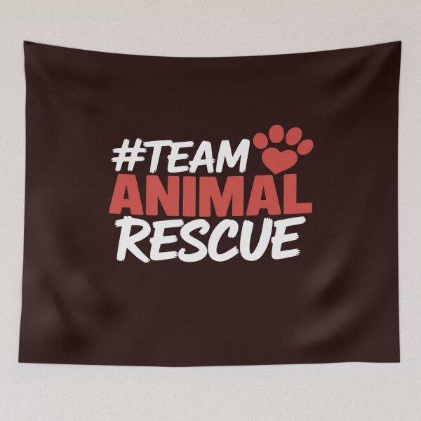 Item preview, Animal Rights Activists TEAM ANIMAL RESCUE Funny Rescuer designed and sold by Idarmotar.