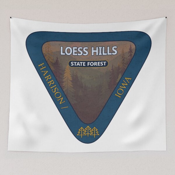 Item preview, Loess Hills State Forest, Harrison / Monona, Iowa, Forest Design designed and sold by Wanderful-roads.