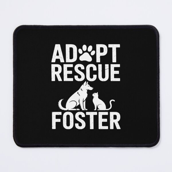 Item preview, Animal shelter ADOPT RESCUE FASTER FUNNY Animal welfare designed and sold by Idarmotar.