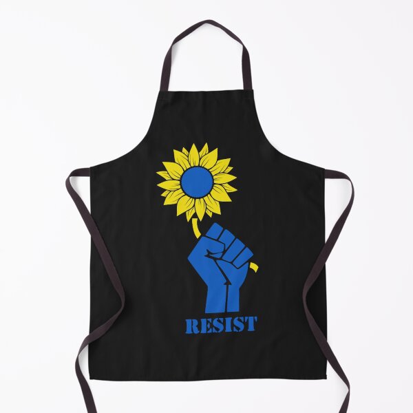 Item preview, Ukraine Resist Sunflower designed and sold by BroadnaxUS.