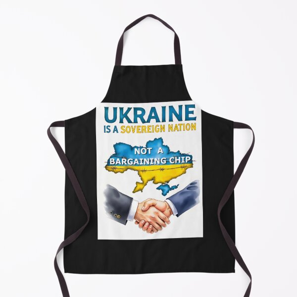 Item preview, Ukraine Is Not a Bargaining Chip – Sovereignty Statement  designed and sold by BroadnaxUS.