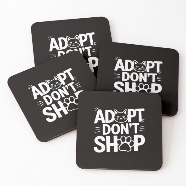 Item preview, Animal Welfare ADOPT DON'T SHOP Funny Animal Rights designed and sold by Idarmotar.
