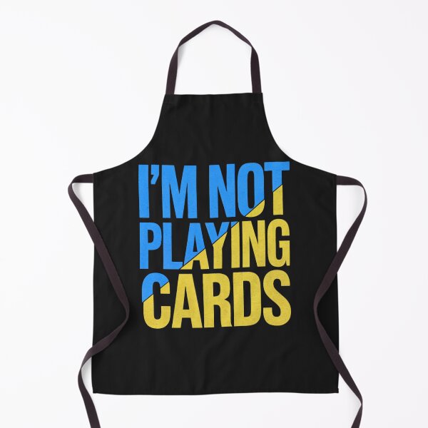 Item preview, Zelensky Words 2025 - I_m Not Playing Cards designed and sold by BroadnaxUS.