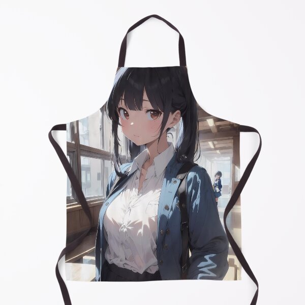 Item preview, Anna Yamada School Hallway Anime Dangers in My Heart designed and sold by TorbenKuhano.