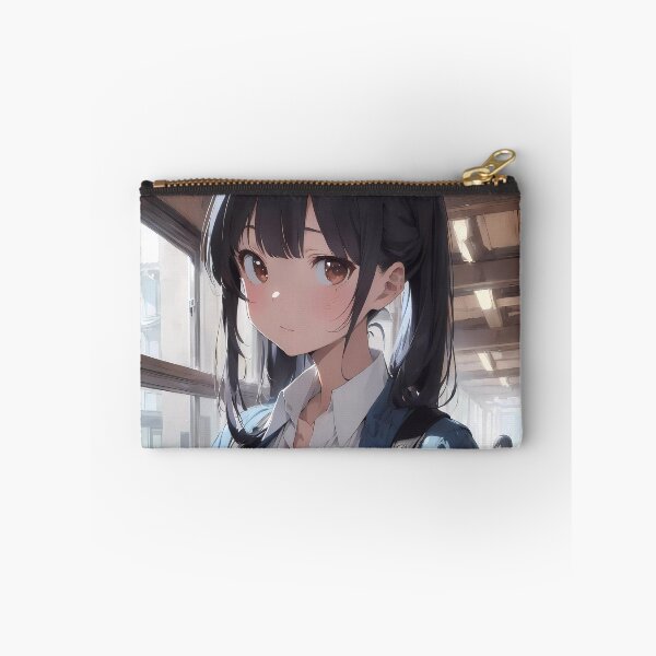 Item preview, Anna Yamada School Hallway Anime Dangers in My Heart designed and sold by TorbenKuhano.