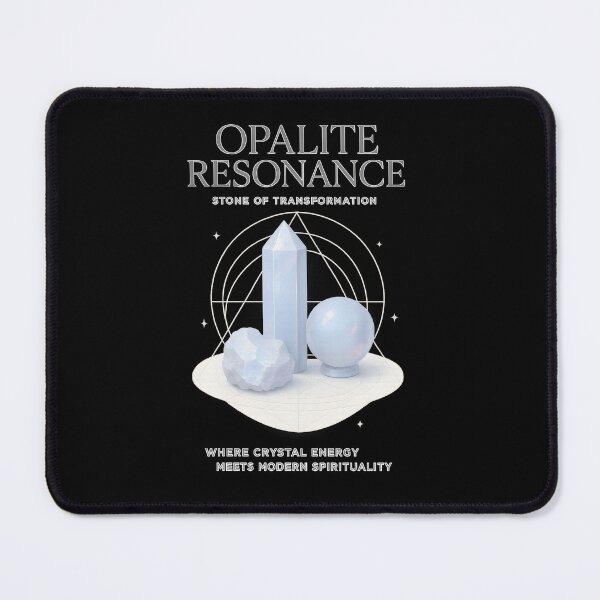 Item preview, Opalite Resonance: Stone of Transformation | Premium Crystal Art Collection | Metaphysical Design designed and sold by W963x.
