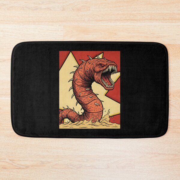 Item preview, Vintage Mongolian Death Worm– Retro Cryptid designed and sold by SidTastic .