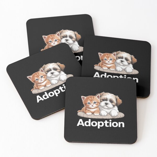 Item preview, Animal welfare ADOPTION FUNNY Adopt designed and sold by Idarmotar.