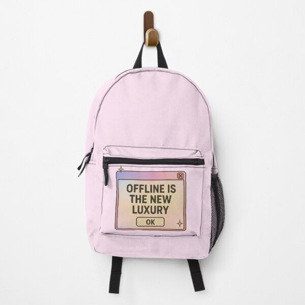 Item preview, Offline Is The New Luxury Aesthetic Retro Popup Design designed and sold by Syrupulse.