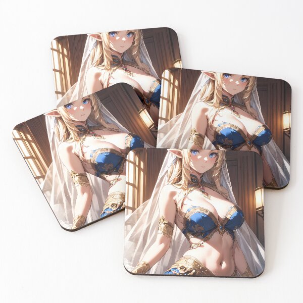 Item preview, Alpha Eminence Shadow Anime Girl Blue Bridal Fantasy designed and sold by TorbenKuhano.
