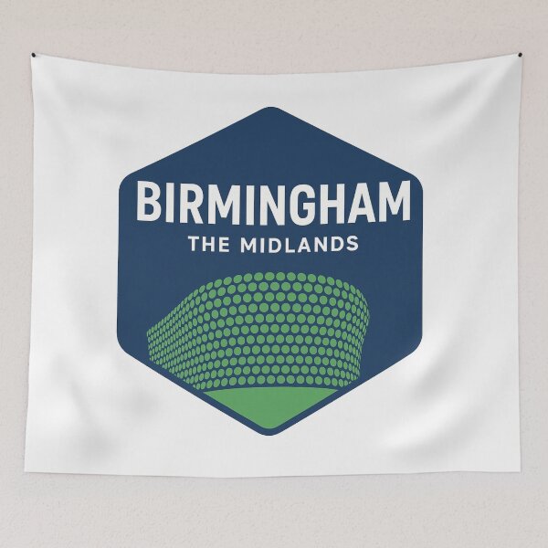 Item preview, Birmingham Sticker Style Artwork – The Midlands & Bullring Design designed and sold by Pokah79.