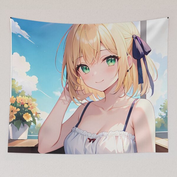 Item preview, Anisphia Wynn Palettia Summer Charm Tenten Kakumei Anime Girl designed and sold by TorbenKuhano.