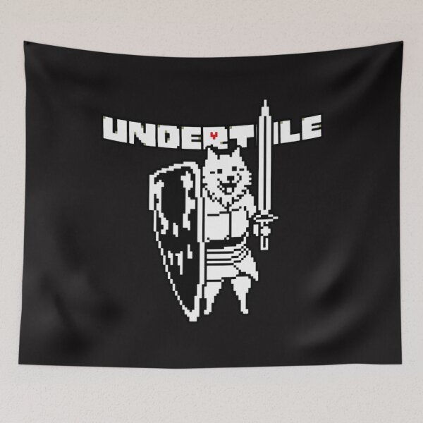 Item preview, Undertales Lesser Dog W Logo designed and sold by ChrisRhea8h.