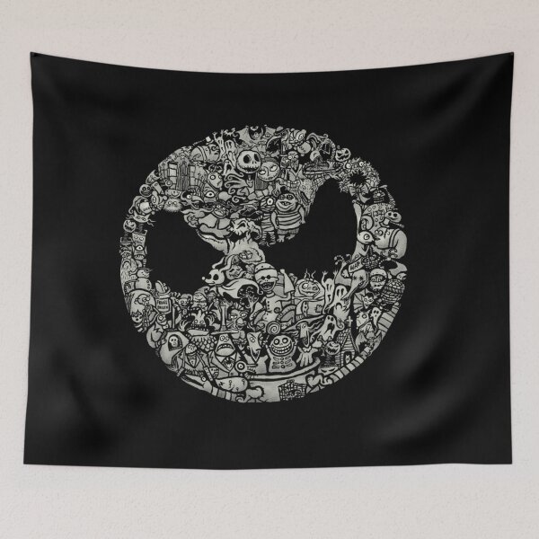 Item preview, A Most Horrible Circle Nightmare before christmas designed and sold by TeeTrovg.
