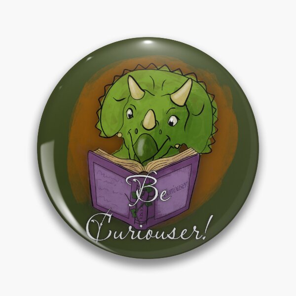 Item preview, Be Curiouser Logo designed and sold by Disfixional.