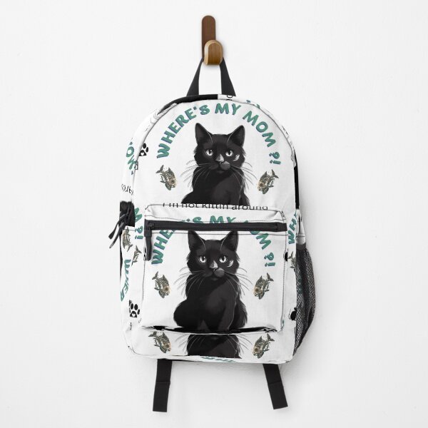 Item preview, Where’s My Mom?! Cat Design designed and sold by OldDogNewDawn.