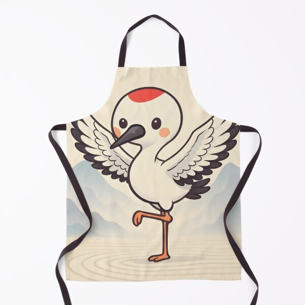 Item preview, Cute White Crane Tai Chi Balance designed and sold by HofTao.
