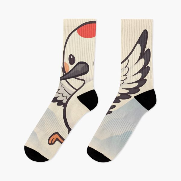 Item preview, Cute White Crane Tai Chi Balance designed and sold by HofTao.
