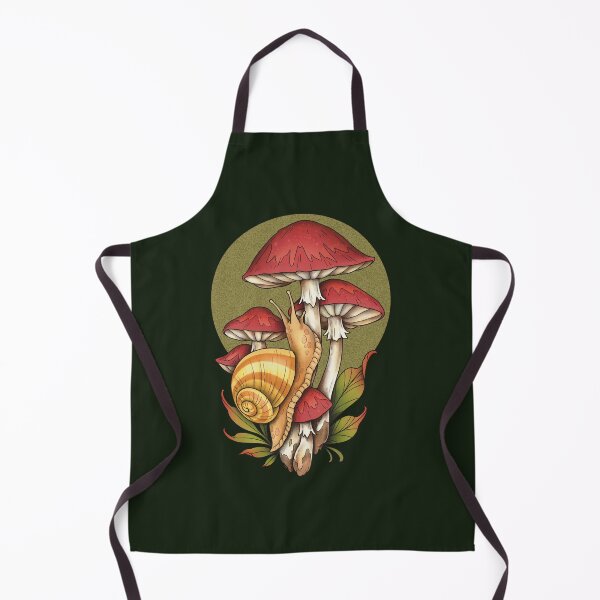 Item preview, Snail Mushroom Fern Cottagecore Goblincore Therian Forest Witch designed and sold by Veymoth.