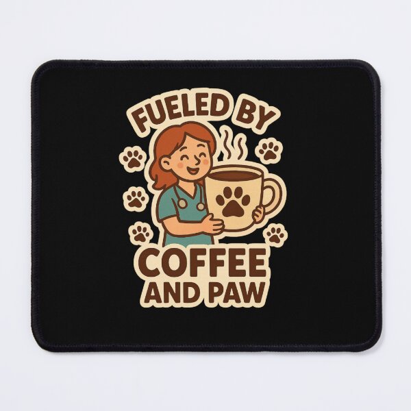 Item preview, Veterinary Technician - coffee lover designed and sold by DamioPolArt.