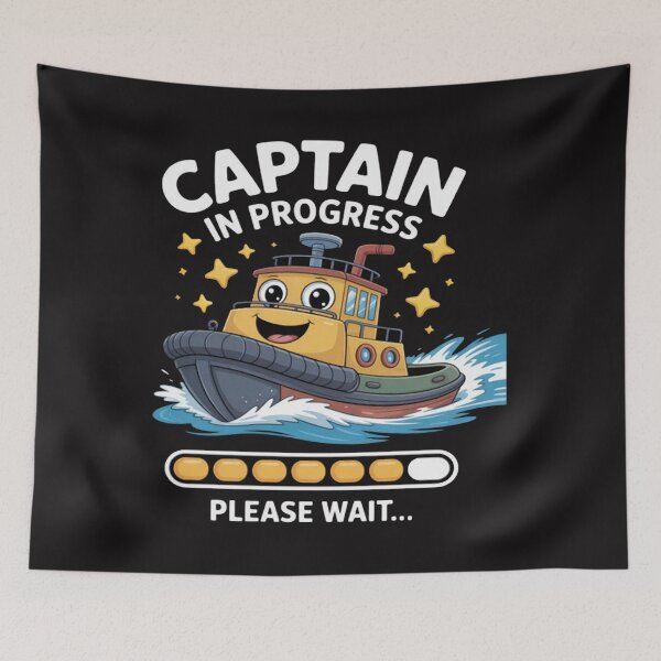 Item preview, Captain In Progress Boat Captain Boating designed and sold by ChrisRhea8h.
