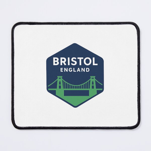 Item preview, Bristol England Travel Badge Design – Clifton Suspension Bridge Illustration designed and sold by Pokah79.