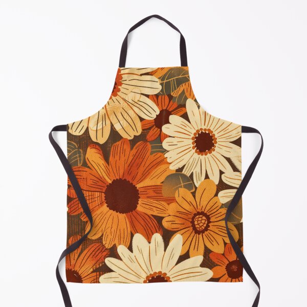 Item preview, Retro Boho Floral Pattern – 70s Daisy & Sunflower Aesthetic Design designed and sold by SaadArtCo.