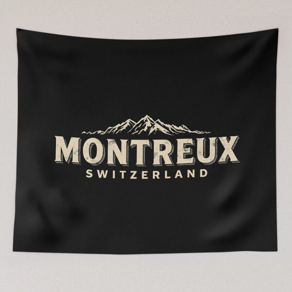 Item preview, Montreux - Switzerland  designed and sold by GoodOldVintage.