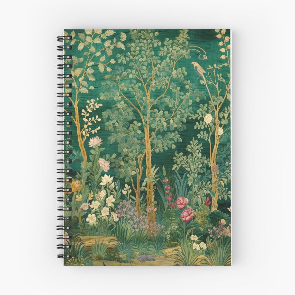 Item preview, Green Silk Floral Tree Carpet designed and sold by GrinGalore.