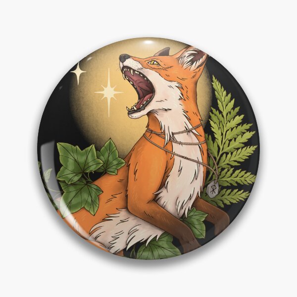 Item preview, Fox Therian Furry Rune Green Witch Goblincore Forestcore designed and sold by Veymoth.