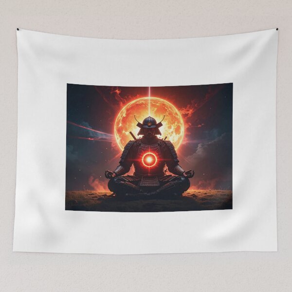 Item preview, "The Warrior of the Inner Sun" designed and sold by Schoenenwald - Illustrations Uniques et Originales.