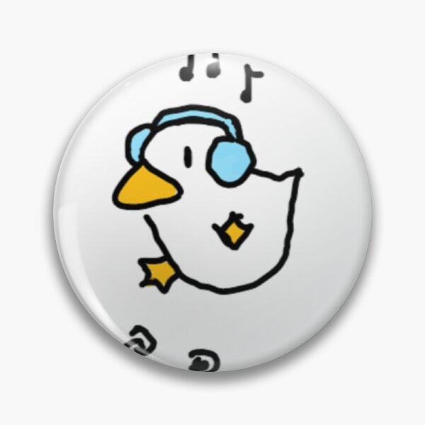 Item preview, Duck wearing headphones designed and sold by kmonix.